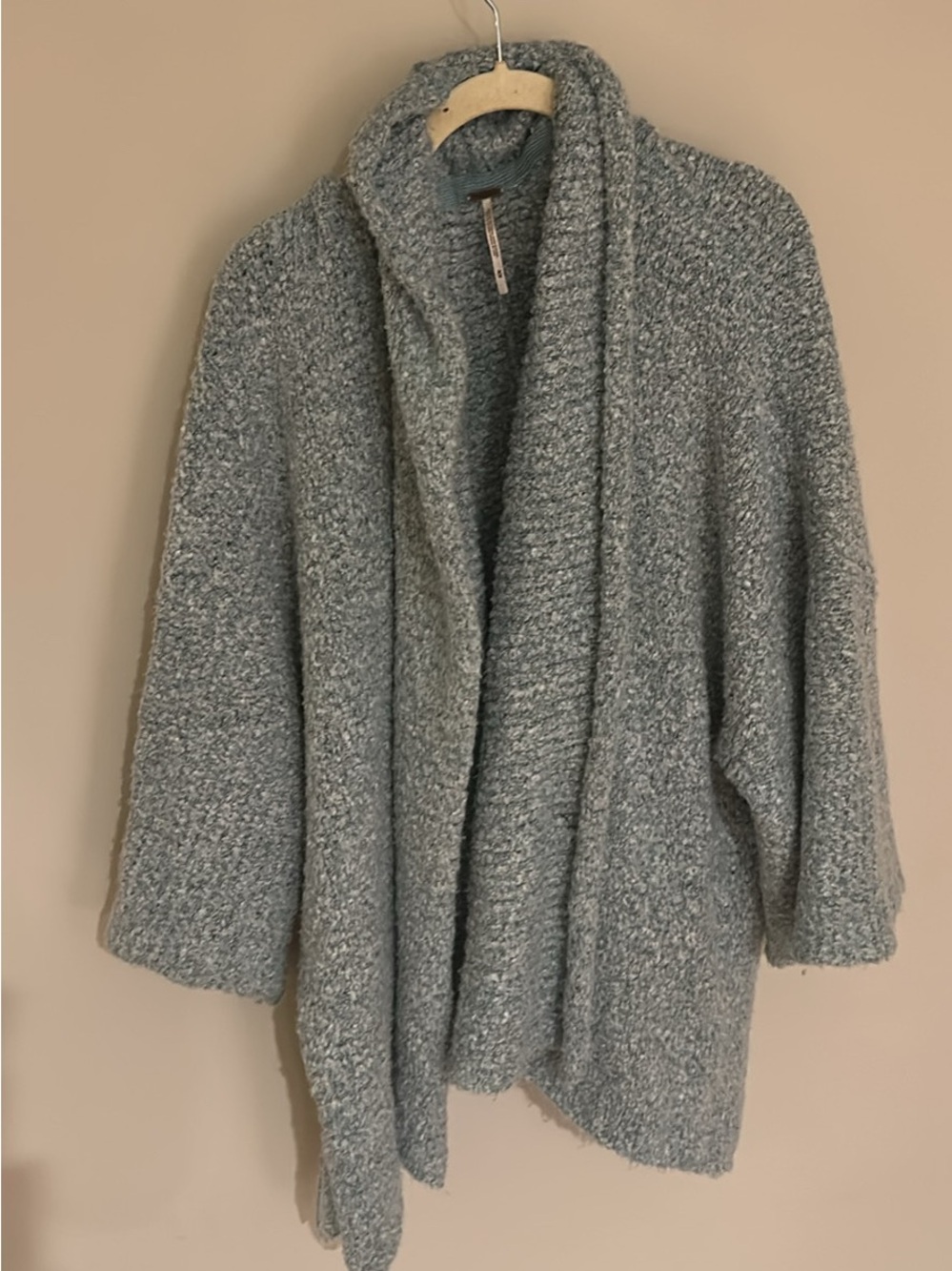 Free People light blue cardigan size M